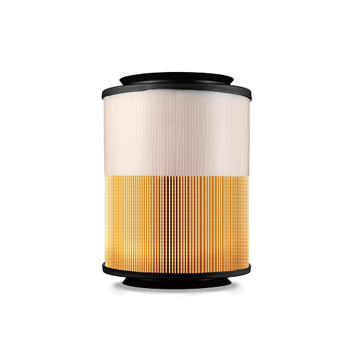 FUSO's air filters are made of heat-cured adhesive and impress with their exceptional impermeability.